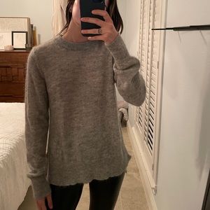 All Saints Gray Sweater - Medium